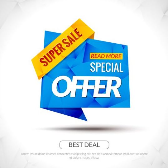 Special offer sale labels vector 14 special sale offer labels   
