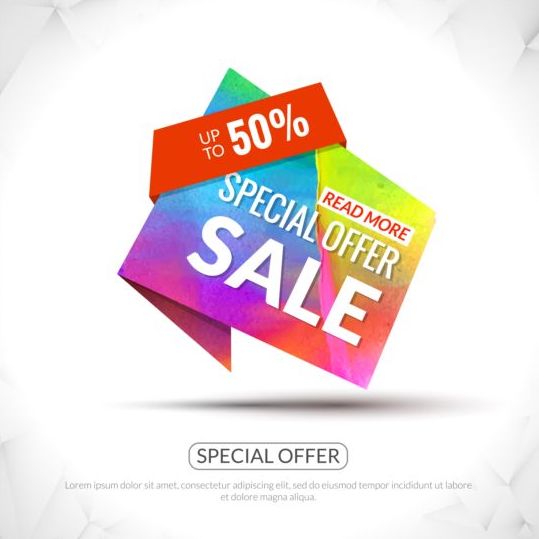 Special offer sale labels vector 13 special sale offer labels   