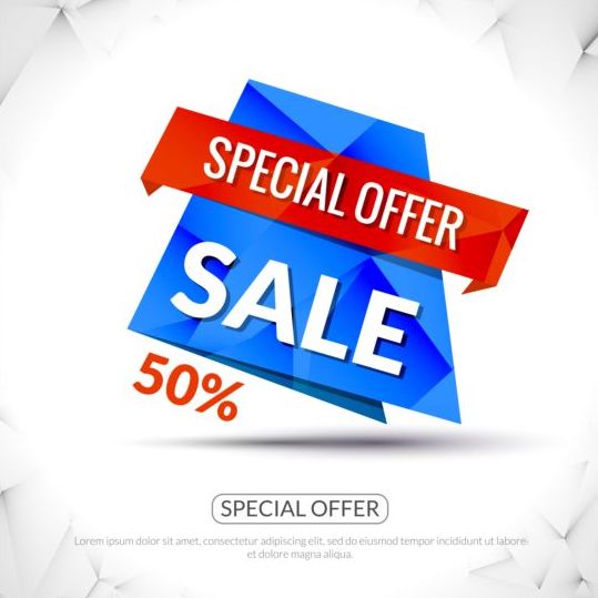 Special offer sale labels vector 11 special sale offer labels   