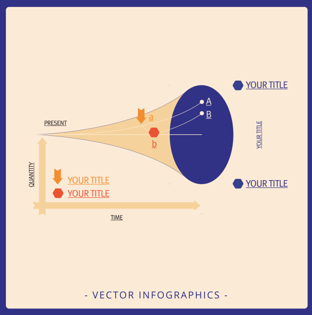 Infographics matrix template vectors 12 template matrix infographics   