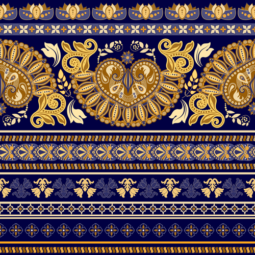 Decorative ornamental pattern seamless vector 04 seamless pattern ornamental decorative   