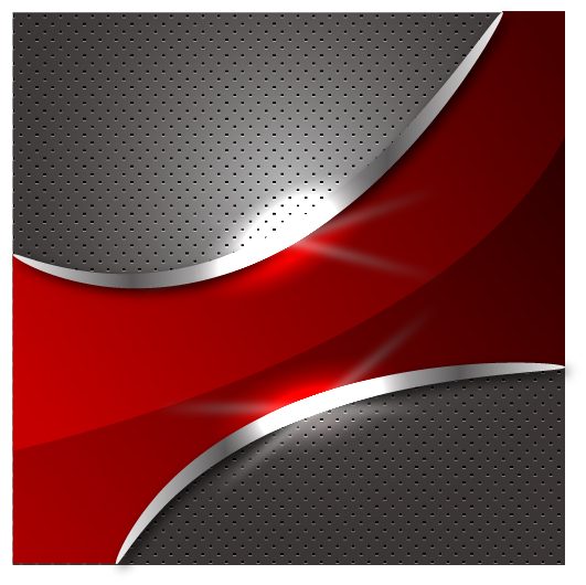 Metallic with red background vector 01 metallic background   