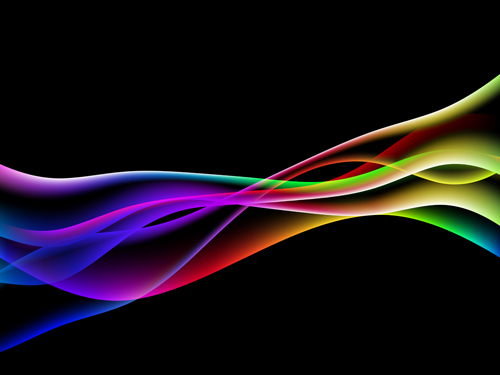 Vector colorful waves abstract geaphics 05 waves geaphics colorful abstract   