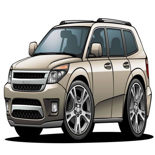 Suv car design vector 02 suv car   