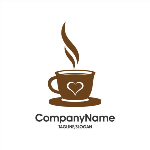 Creative coffee and cafe logos design vector 08 logos creative coffee cafe   
