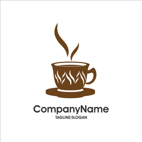 Creative coffee and cafe logos design vector 18 logos creative coffee cafe   