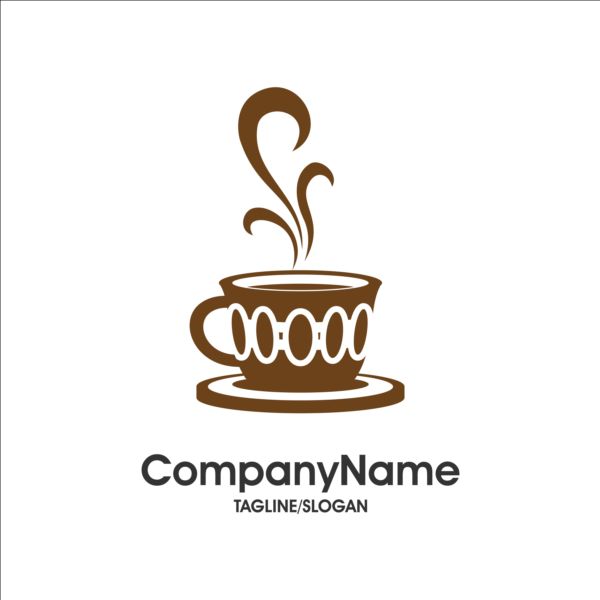 Creative coffee and cafe logos design vector 17 logos creative coffee cafe   