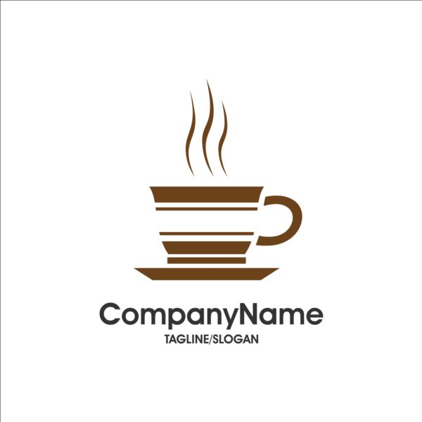 Creative coffee and cafe logos design vector 05 logos creative coffee cafe   