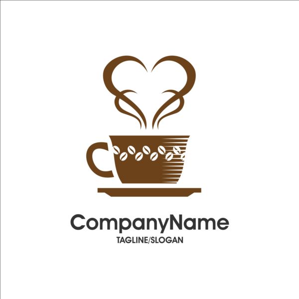 Creative coffee and cafe logos design vector 14 logos creative coffee cafe   