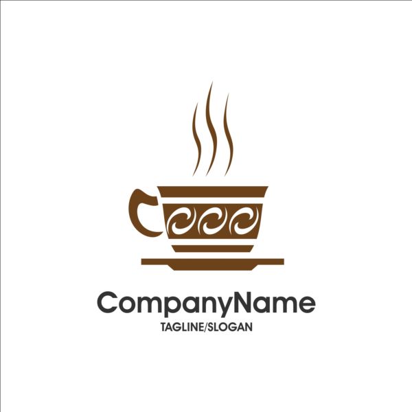 Creative coffee and cafe logos design vector 03 logos creative coffee cafe   