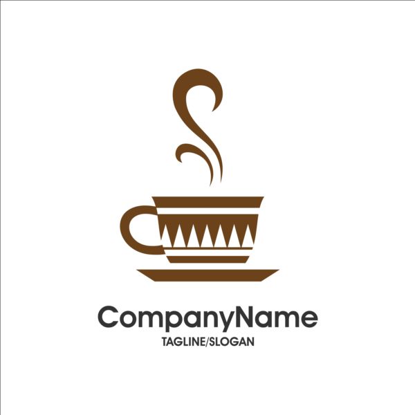 Creative coffee and cafe logos design vector 12 logos creative coffee cafe   