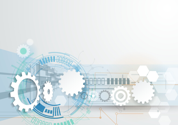 Tech with gear background template vector 03 tech gear background   