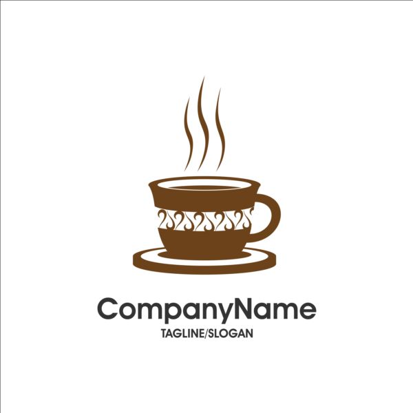 Creative coffee and cafe logos design vector 10 logos creative coffee cafe   