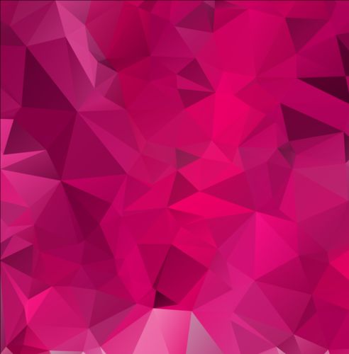 Triangles with geometric polygon vector background 05 triangles polygon geometric background   