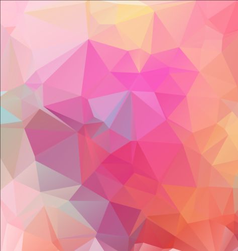 Triangles with geometric polygon vector background 04 triangles polygon geometric background   