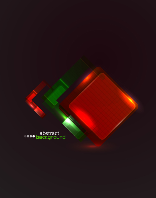 Shining neon rhomb backgrounds vector 04 shining rhomb neon backgrounds   