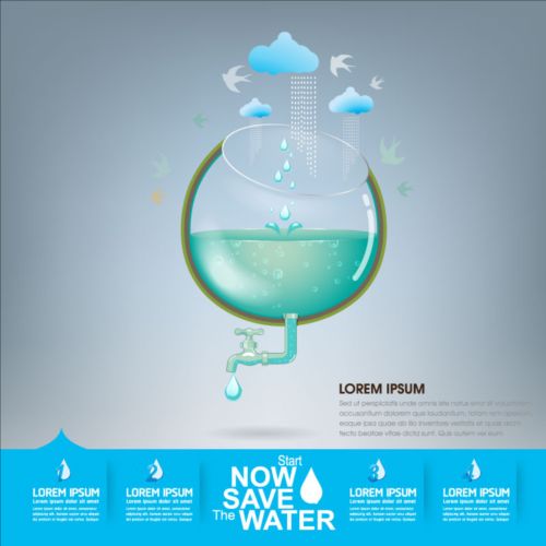 Now save water publicity template design 20 water template save publicity Now   