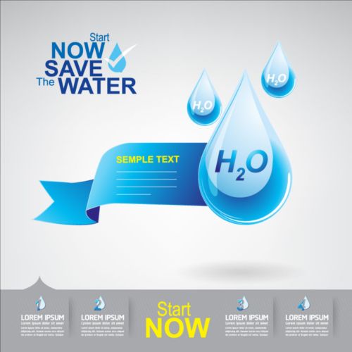 Now save water publicity template design 09 water template save publicity Now   