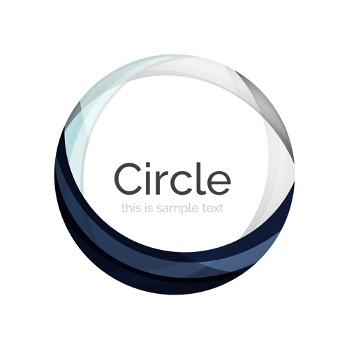 Abstract circle colored background vector 15 colored circle background abstract   