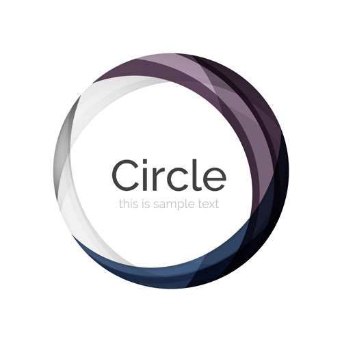 Abstract circle colored background vector 12 colored circle background abstract   