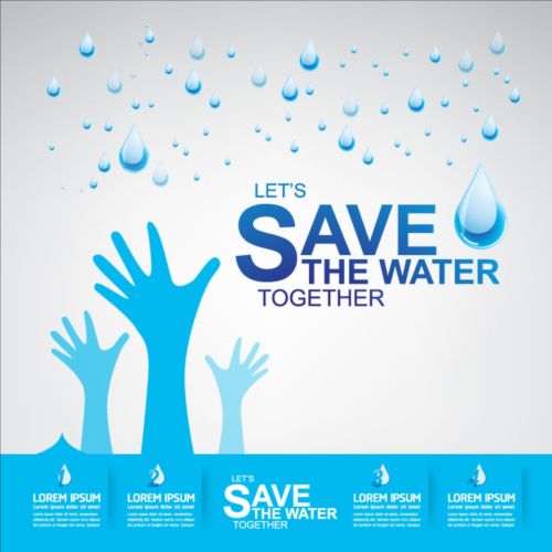 Now save water publicity template design 03 water template save publicity Now   