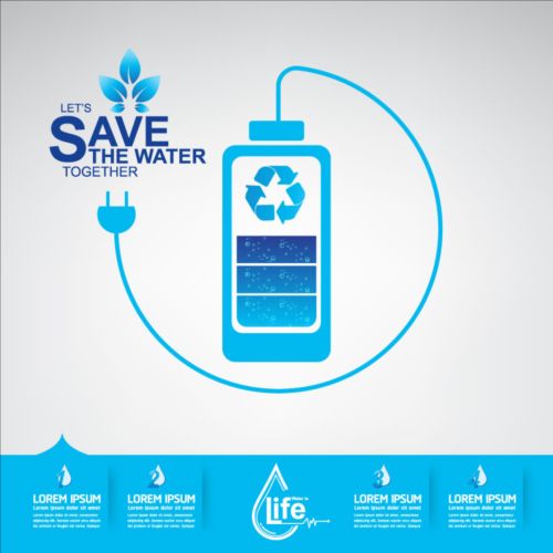 Now save water publicity template design 02 water template save publicity Now   