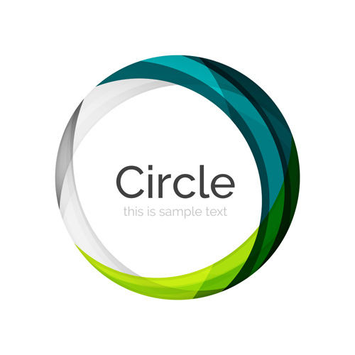 Abstract circle colored background vector 09 colored circle background abstract   