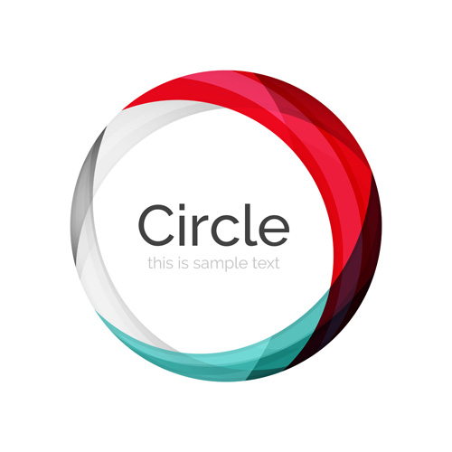 Abstract circle colored background vector 07 colored circle background abstract   