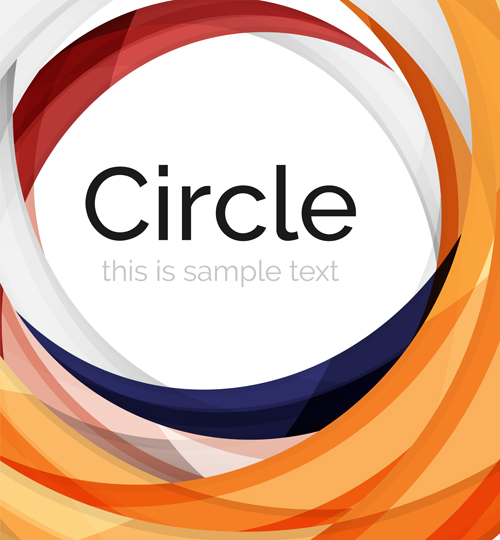 Abstract circle colored background vector 06 colored circle background abstract   