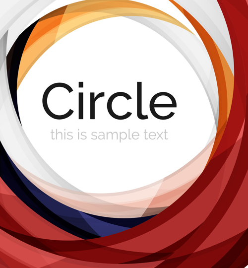 Abstract circle colored background vector 03 colored circle background abstract   