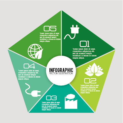 Ecology and energy infographic vector illustration 25 infographic illustration energy ecology   