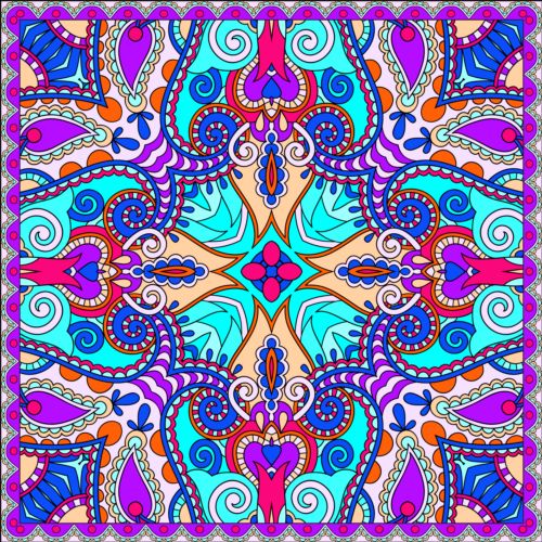 Scarf kerchief seamless pattern vector 12 seamless scarf pattern kerchief   