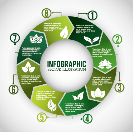Ecology and energy infographic vector illustration 05 infographic illustration energy ecology   