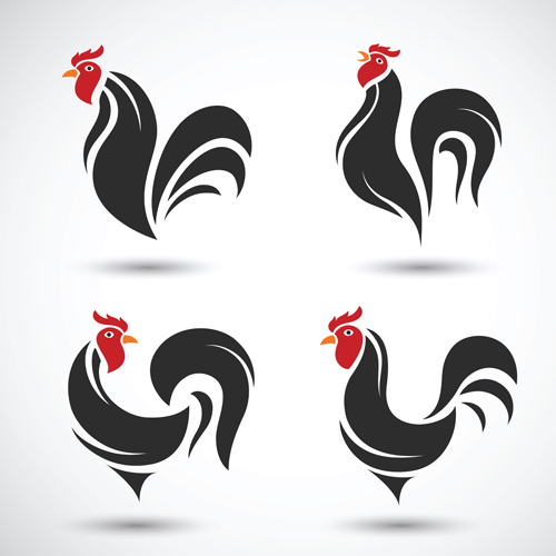 Creative chicken logos vector design 10 logos creative chicken   