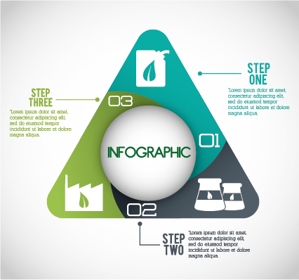 Ecology and energy infographic vector illustration 03 infographic illustration energy ecology   