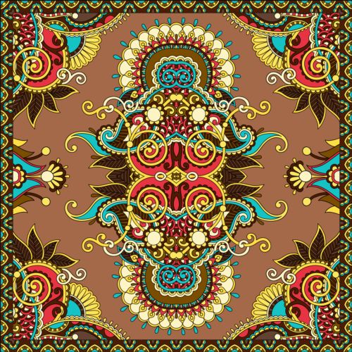 Scarf kerchief seamless pattern vector 09 seamless scarf pattern kerchief   