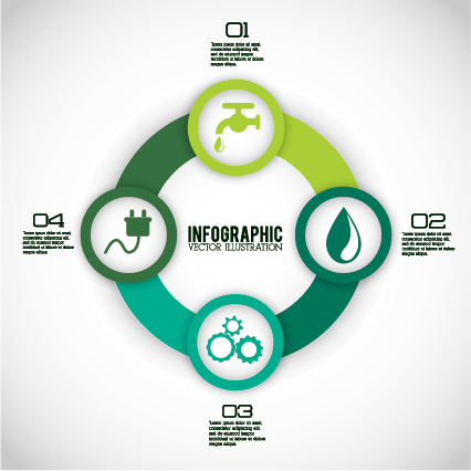 Ecology and energy infographic vector illustration 02 infographic illustration energy ecology   