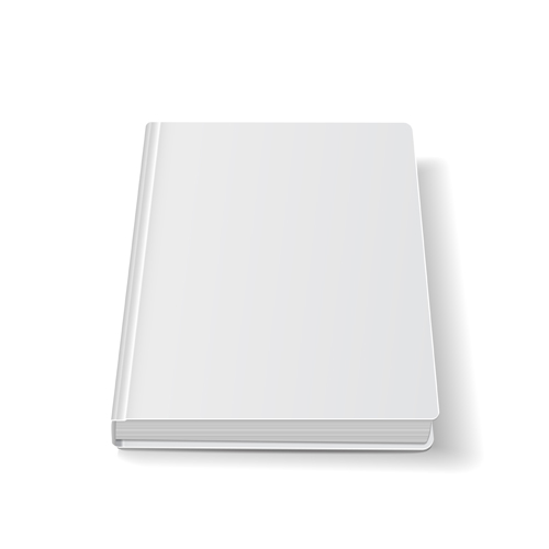Book blank template vector set 03 template book blank   