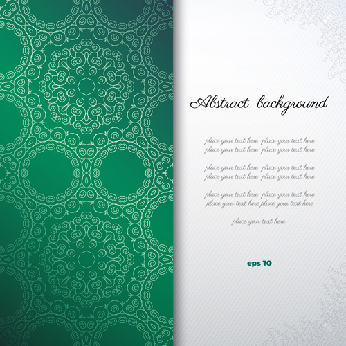 Ornaments pattern with abstract background vector 01 pattern ornaments background abstract   