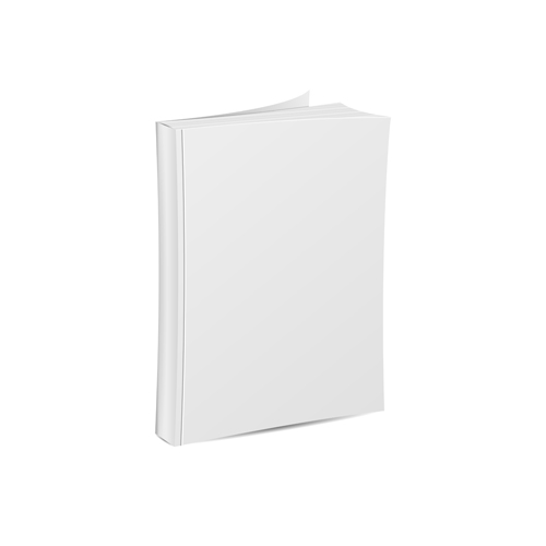 Book blank template vector set 16 template book blank   