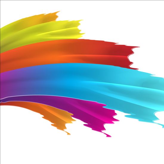 Paints brush background vector 04 Paints brush background   