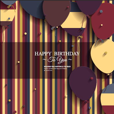 Balloons and confetti happy birthday card vector 03 happy birthday card vector card birthday balloons balloon   