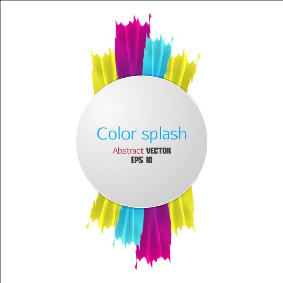 Color splash abstract background 01 splash color background abstract   