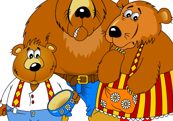 Bear and family vector material 01 material family bear   