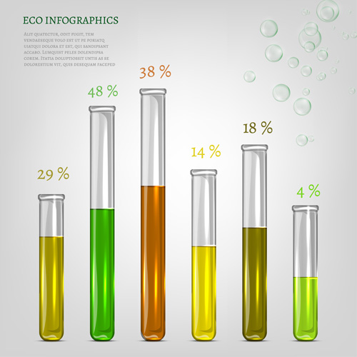 Eco infographics elements vectors graphics 23 infographics graphics elements eco   