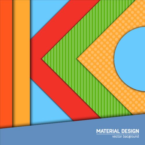 Modern material design background vector 10 modern material design background   