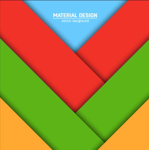 Modern material design background vector 07 modern material design background   