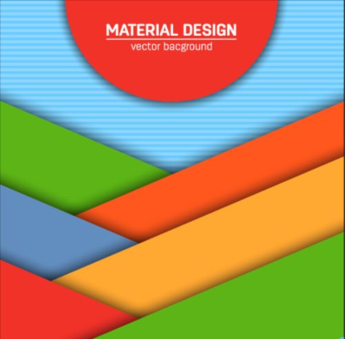 Modern material design background vector 17 modern material design background   