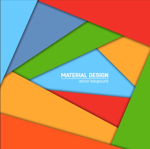 Modern material design background vector 06 modern material design background   