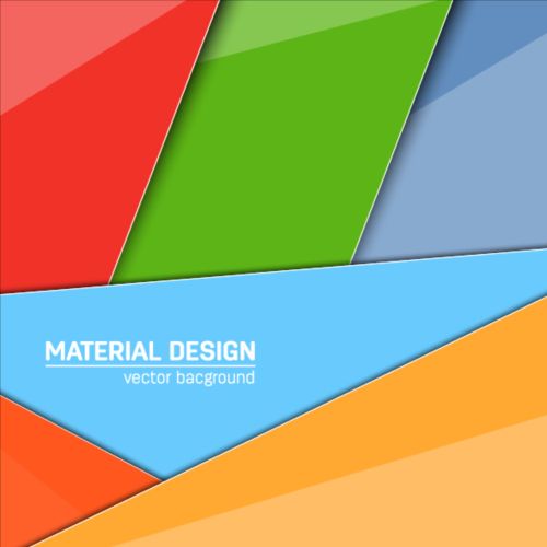 Modern material design background vector 05 modern material design background   